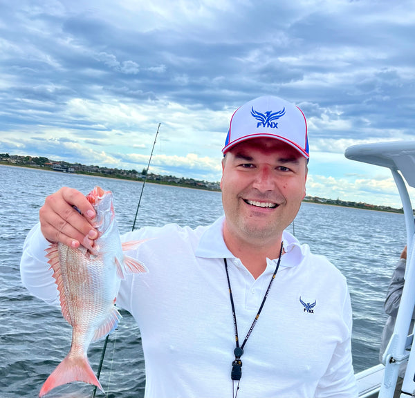 White Fishing Shirt Snapper 3