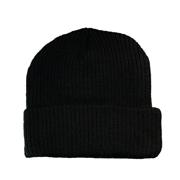 Black Beanie back 