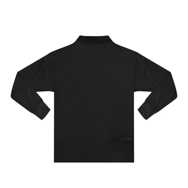 Black Long-Sleeve Fishing Shirt Back 2