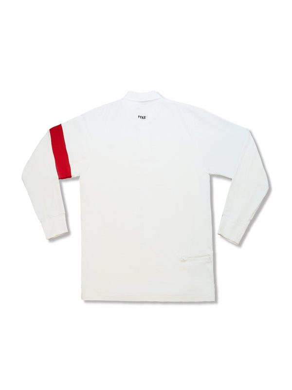 White and Red Fishing Shirt Back 2