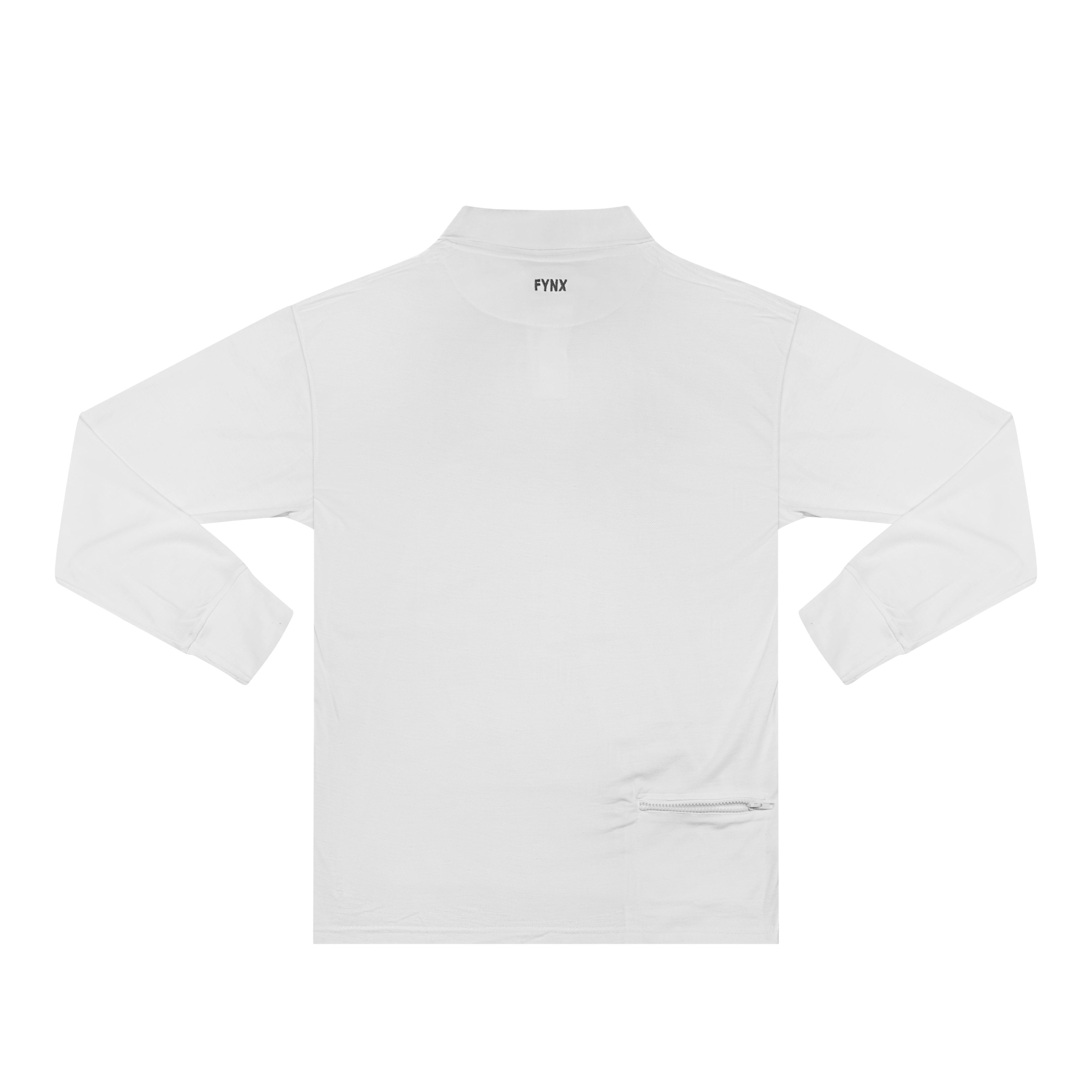 White Fishing Shirt - FYNX